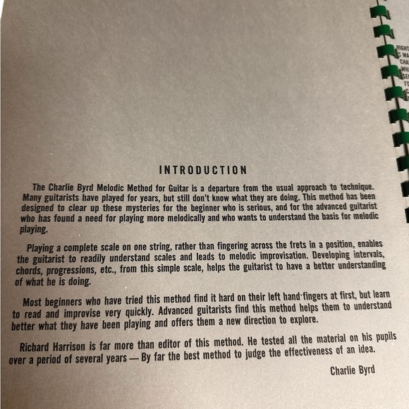 Charlie Byrd's Melodic Method For Guitar - Picture 4 of 7